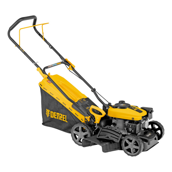 Газонокосилка бензиновая GLD-410-K, 150 см3, 41 см, 40 л// Denzel цена