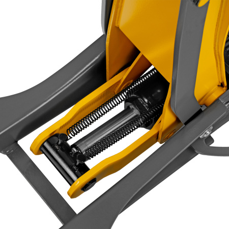 Домкрат гидравлический подкатной, 3 т, 75-500 мм, быстрый подъем, низкий подхват, проф. Denzel цена