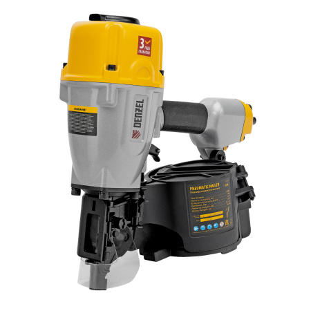 Нейлер пневматический CN90 для гвоздей CNW от 50 до 90 мм// Denzel цена