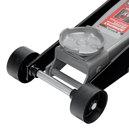 Домкрат гидравлический подкатной, 3.5 т, высота подъема 145-490 мм, с педалью Matrix цена