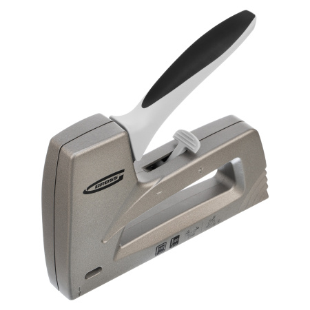 Степлер мебельный (Aluminium 140) алюминиевый корпус, регулятор удара, тип скобы 140, 300, 6-14 мм Gross цена