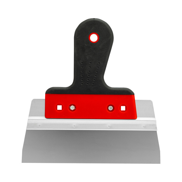 Шпатель фасадный из нержавеющей стали, 200 мм, узкое полотно, двухкомпонентная ручка Matrix цена