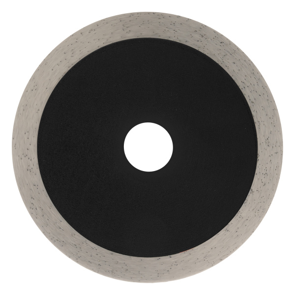 Диск алмазный отрезной DENZEL, ф125 х 22.2 мм, сплошной, мокрый рез, HWD92, круг, 731200