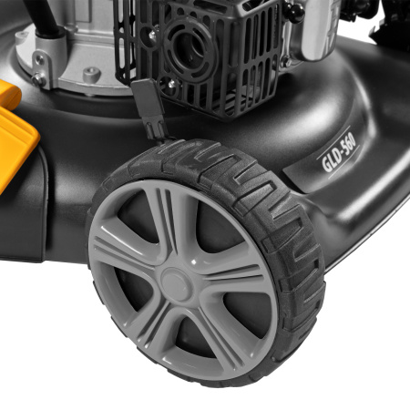 Газонокосилка бензиновая GLD-560, 196 см3, ширина 56 см Denzel цена