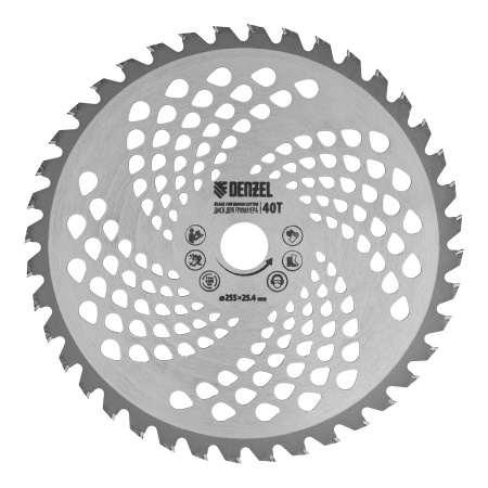 Триммер бензиновый DTL-43, 43 см3, неразъемная штанга, состоит из 2 частей Denzel цена