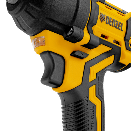 Гайковерт ударный аккумуляторный бесщет. CIWH-BL-20-500, Li-Ion, 20 В Denzel