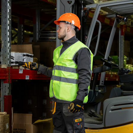 Каска защитная ударопрочная, ABS/PC, плавная регулировка, модель «Форвард» (К-05)оранж. Denzel цена