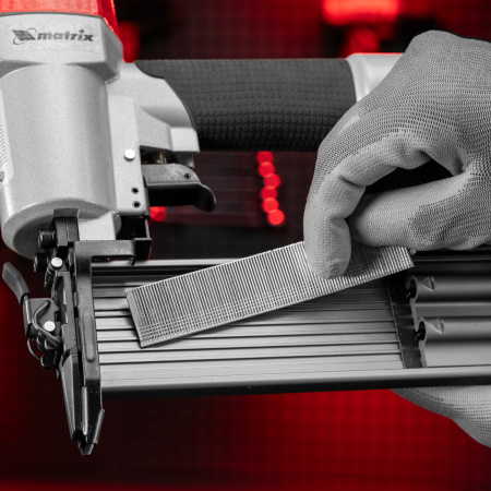 Гвозди для пневматического нейлера, длина 25 мм, ширина 1.25 мм, толщина 1 мм, 5000 шт Matrix цена