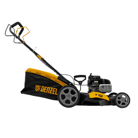 Газонокосилка бензиновая GLR-510SP-ZS, 171 см3, ширина 51 см, привод, травосборник 65 л Denzel цена