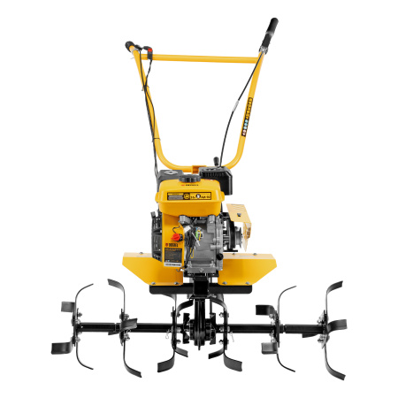 Мотоблок DPT-270SB, 7 л.с., ремен.сцеп, фрез 3х4, ШОМ, без колес, передачи 2В/1Н Denzel