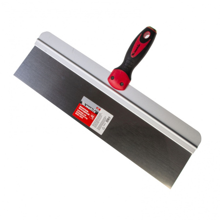 Шпатель фасадный из нержавеющей стали, 450 мм, двухкомпонентная ручка, широкое полотно Matrix цена
