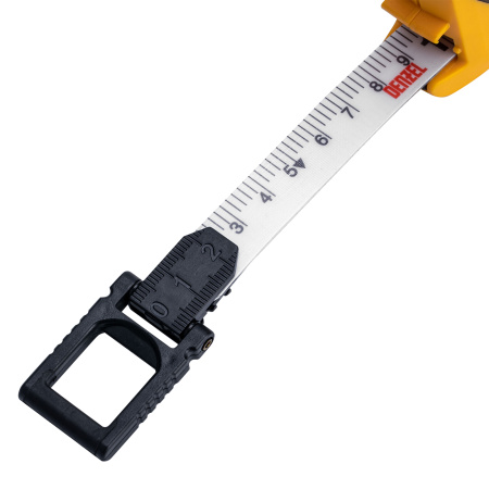 Рулетка геодезическая 50 м х 15 мм, закрытый корпус, фиберглассовая лента Denzel цена