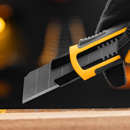 Лезвия, 25 мм, сталь SK5 - 0,7 мм, 5 штук Denzel