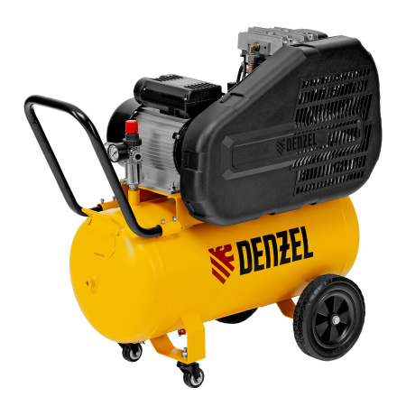 Компрессор воздушный рем. привод BCI 2100/50, 2,1 кВт, 50 литров, 400 л/мин Denzel