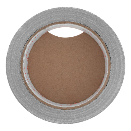 Лента армированная, влагостойкая, 48 мм х 25 м, серебристая Matrix цена