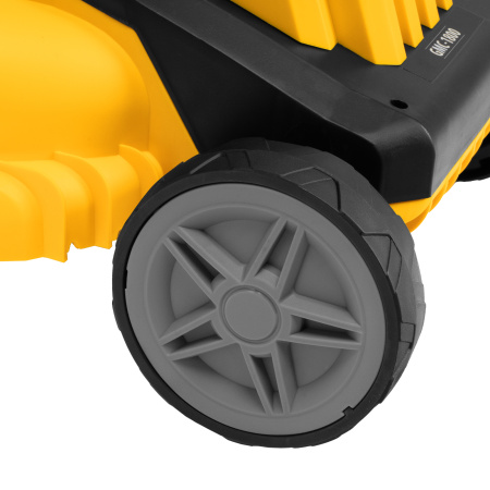 Газонокосилка электрическая GMC-1800, шир. 38см, 1800 Вт, 6 уров., травосб. 35 л Denzel цена