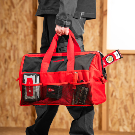 Сумка для инструмента, 18 карманов, 510 х 210 х 360 мм Matrix цена