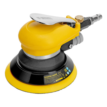 Эксцентриковая шлифовальная машина EPG125, 125 мм, 9000 об/мин, 5 мм, 113 л/мин// Denzel цена