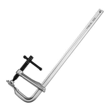 Струбцина F-образная, 80x300мм, кованая Denzel цена