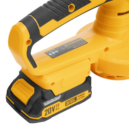 Воздуходувка аккумуляторная, AB-500, 60 м/с, 500 м3/ч, Li-Ion, 20 В Denzel цена