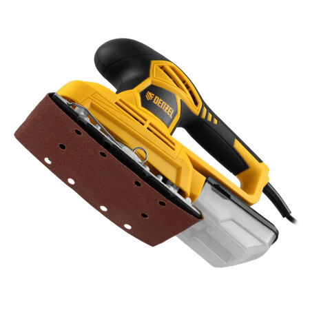 Машина плоскошлифовальная вибрационная VS-90-187, 240 Вт, 6000-11000 об/мин Denzel цена