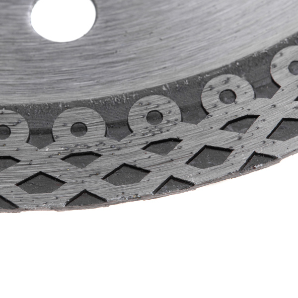 Диск алмазный, 115 х 22.2 мм, тонкий, сплошной (Jaguar) мокрая резка Gross