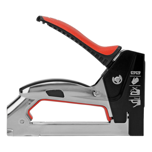 Степлер мебельный, стальной, быстрая загрузка, тип скобы 53, 6-10 мм, PRO Matrix цена