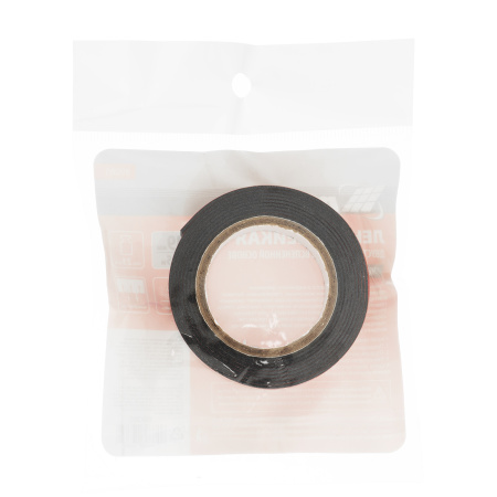 Лента клейкая на вспененной основе, двусторонняя, черная, 19 мм х 1.5 м Matrix цена