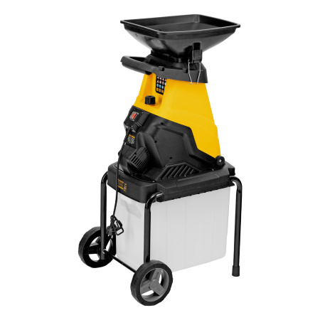 Измельчитель садовый электрический ECS-3000, 3000 Вт, 45 мм Denzel цена