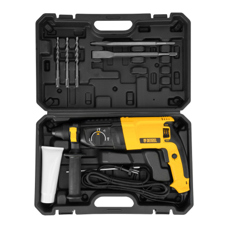 Перфоратор электрический RHB-800-26, SDS-plus, 800 Вт, 3 Дж, 4 реж. Denzel