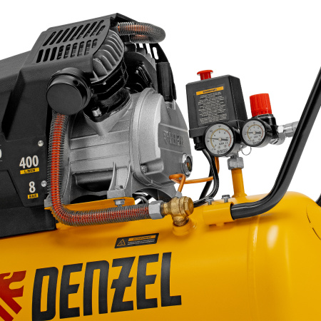 Компрессор воздушный DKV2200/50, Х-PRO 2.2 кВт, 400 л/мин, 50 л Denzel