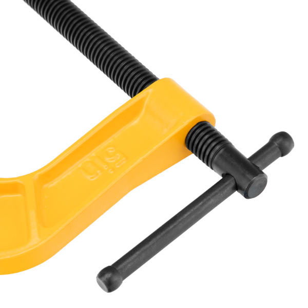 Струбцина G-образная, усиленная, 125 мм Denzel цена