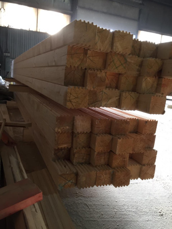 Брус профилированный 100х150х6000 Хвоя (90х140)