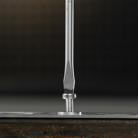 Отвертка, SL5x150 мм, S2, 3к рукоятка Denzel