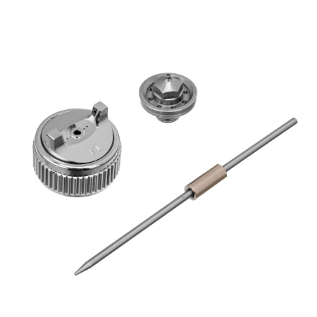 Комплект для краскораспылителя 57321 : сопло 1,4 мм, игла, форсунка Matrix цена