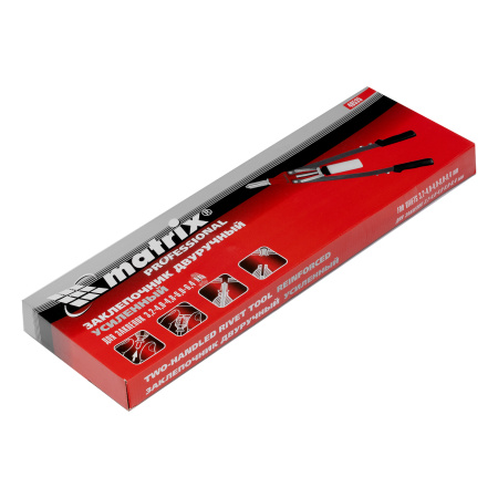 Заклепочник двуручный, для заклепок 3.2-4.0-4.8-6-6,4 мм Matrix Professional цена