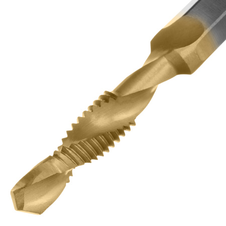 Сверло-метчик М6 х 1,0 мм, Р6М5// Denzel