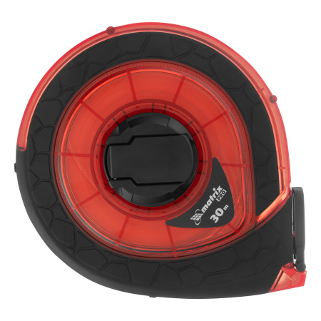 Рулетка геодезическая 30 м х 15 мм, закрытый корпус, фибергласовая лента, двусторонняя шкала, Pro Matrix цена