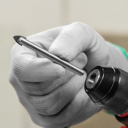 Сверло по керамической плитке, 8 мм, цилиндрический хвостовик Matrix