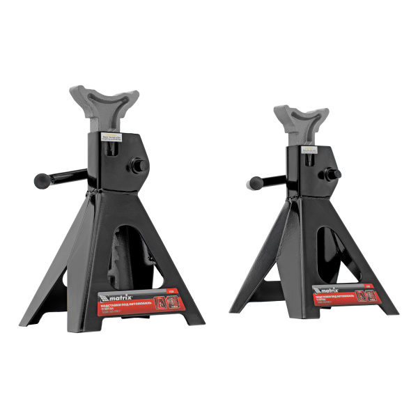 Подставки под машину регулируемые, 2 т, H подъема 275-420 мм, 2 шт Matrix цена