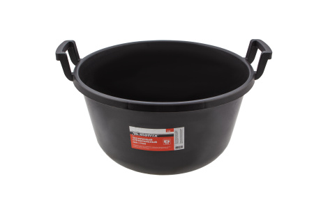 Таз круглый строительный гибкий с ручками, 50 л Matrix цена