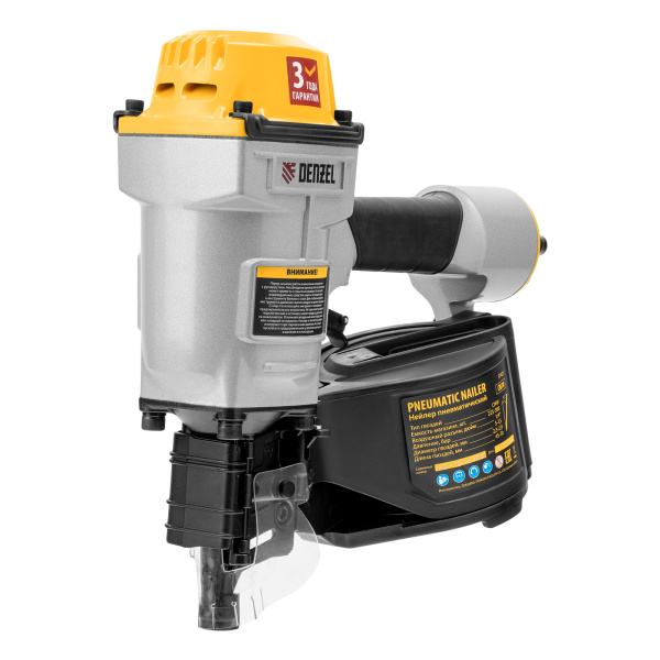 Нейлер пневматический CN70 для гвоздей CNW от 45 до 70 мм// Denzel