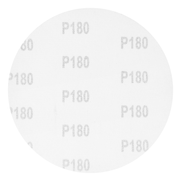 Круг абразивный на ворсовой подложке под "липучку", P 180, 150 мм, 5 шт Matrix