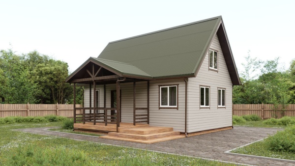 Кровельный лист Ондулин зеленый 1,95х0,95 м 3 мм