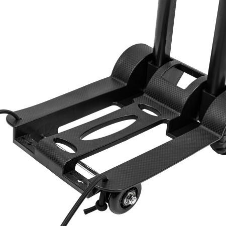 Тележка хозяйственная, складная, 4 колесная, грузоподъемность 40 кг Matrix цена