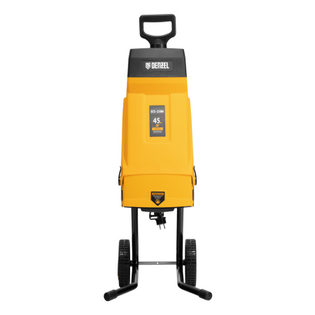 Измельчитель садовый электрический ECS-2500, 2500 Вт, 45 мм Denzel цена