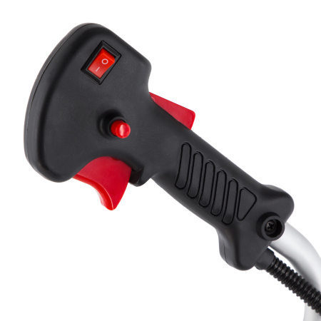 Триммер бензиновый DR-52, 52 см3, неразъемная штанга, состоит из 2 частей Denzel цена