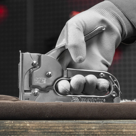 Степлер мебельный, тип скобы: 53, 4-8 мм Matrix цена