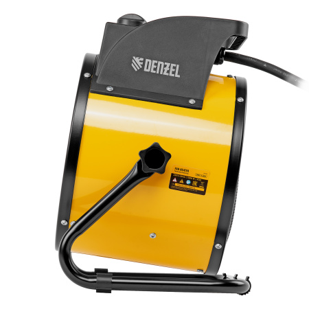 Тепловая пушка, керамический нагреватель (тепловентилятор) DHC 5-400, 230 В, 0.04/3/5 кВт Denzel