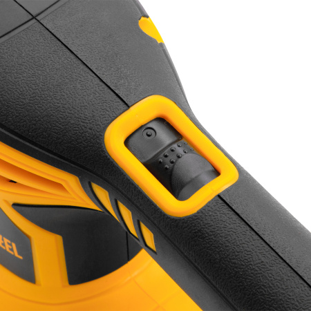 Машина шлифовальная эксцентриковая OS-125, 450 Вт, 6000-12000 об/мин Denzel цена